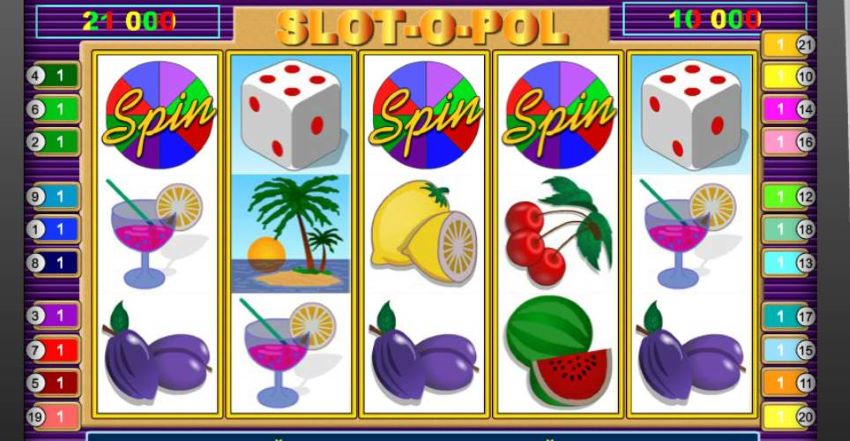Характеристики грального автомата Slot o Pol deluxe